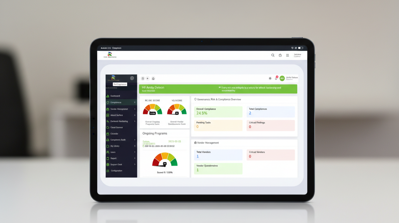 GRC Software For NIST 800-53 Compliance | Risk Cognizance GRC